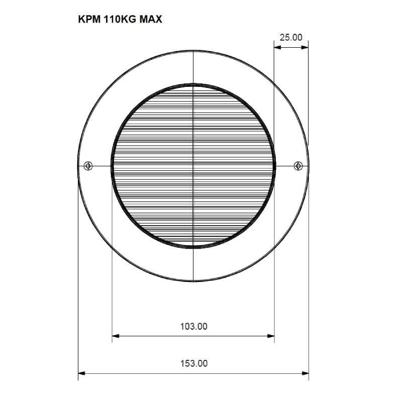 kpm 110kg max - ventishop